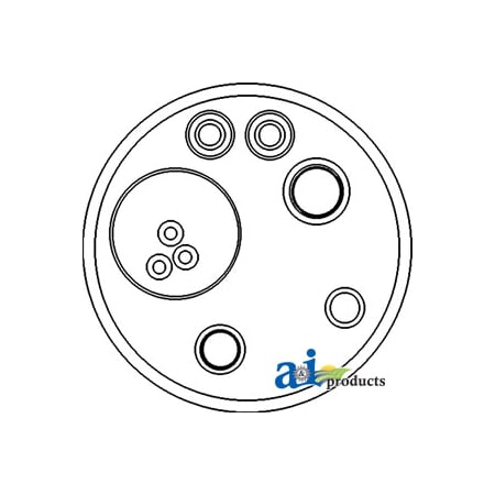 A & I Products Repair Kit, Power Steering Pump 3" x5" x1" A-1810529M91